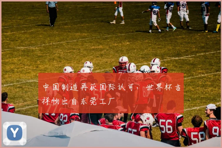 中国制造再获国际认可，世界杯吉祥物出自东莞工厂